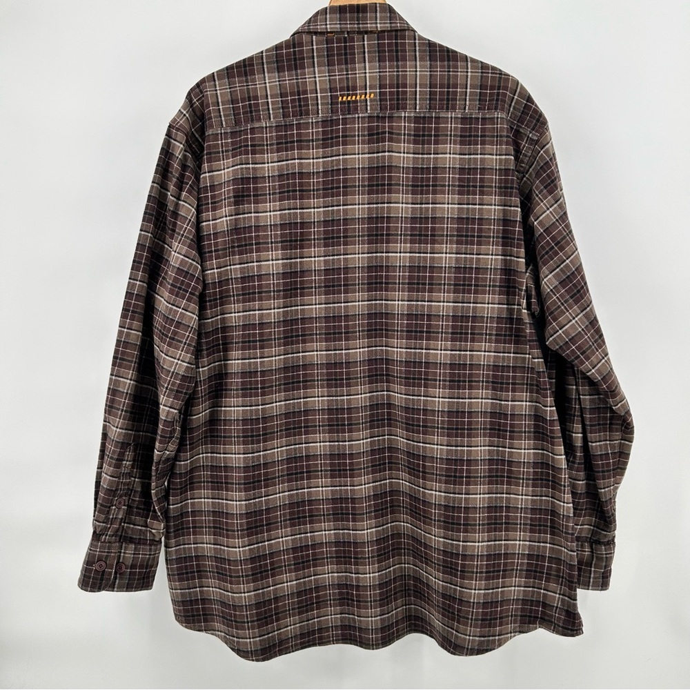 Ariat Rebar Flannel Shirt Mens XL Plaid Workwear Button Up Durable Rugged - Picture 6 of 9